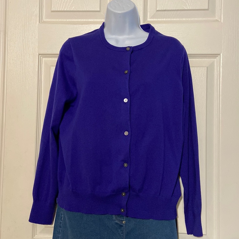 Land’s End Cardigan Large Petite